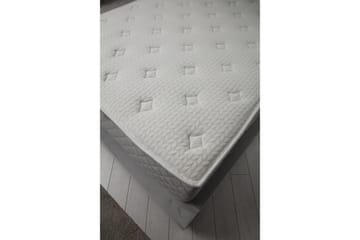 Subra Komplett Sengepakke 160x200 cm - Grå - Møbler - Senger - Komplett sengepakke