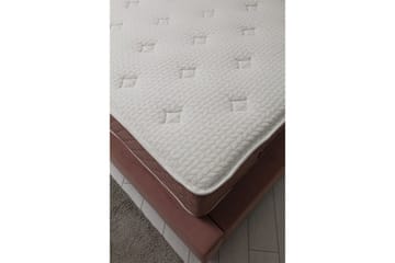 Subra Komplett Sengepakke 160x200 cm - Korallrosa - Møbler - Senger - Komplett sengepakke