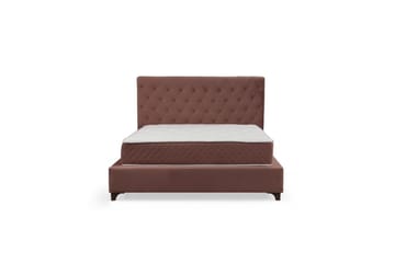 Subra Komplett Sengepakke 160x200 cm - Korallrosa - Møbler - Senger - Komplett sengepakke