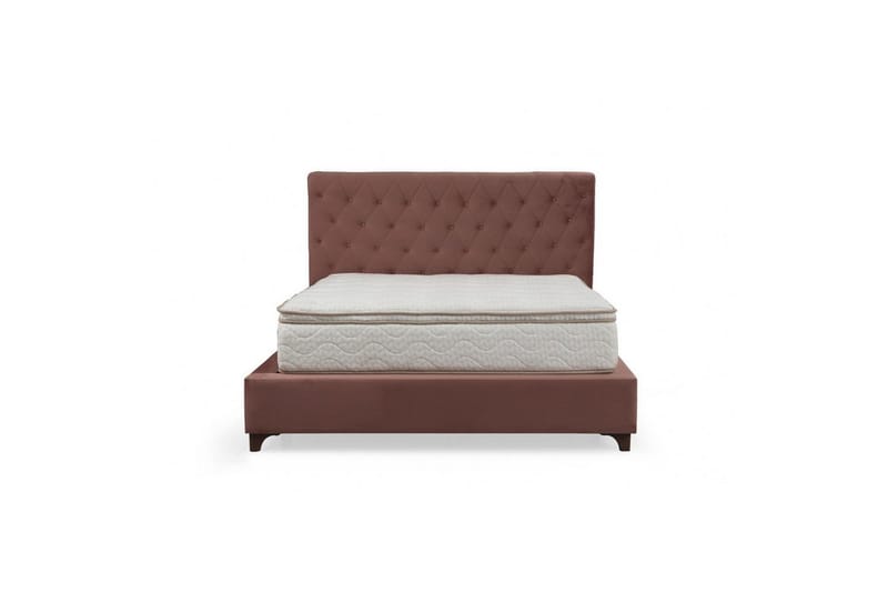 Subra Komplett Sengepakke 160x200 cm - Rødmende rosa - Møbler - Senger - Komplett sengepakke