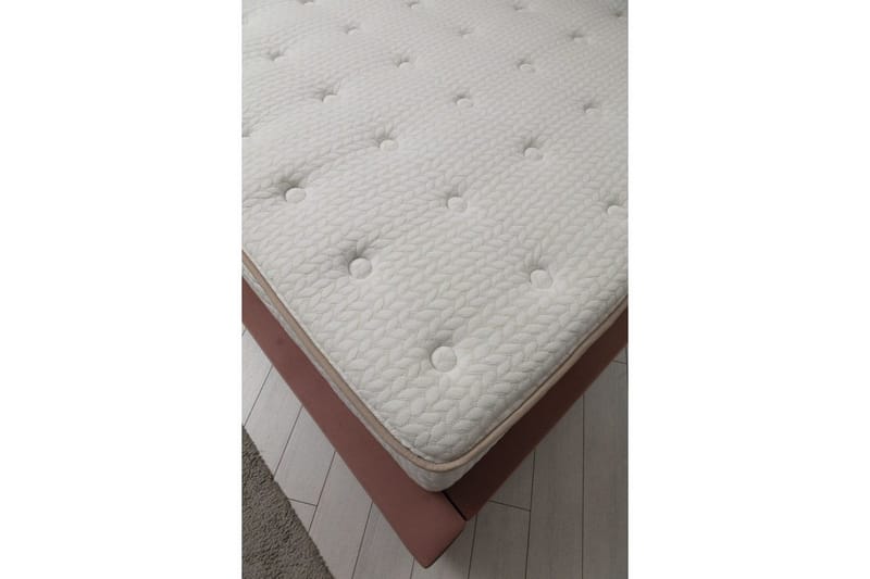 Subra Komplett Sengepakke 160x200 cm - Rødmende rosa - Møbler - Senger - Komplett sengepakke