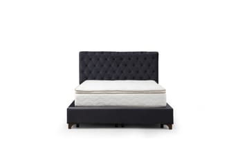 Subra Komplett Sengepakke 160x200 cm - Svart - Møbler - Senger - Komplett sengepakke