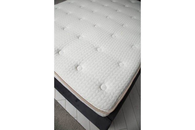 Subra Komplett Sengepakke 160x200 cm - Svart - Møbler - Senger - Komplett sengepakke