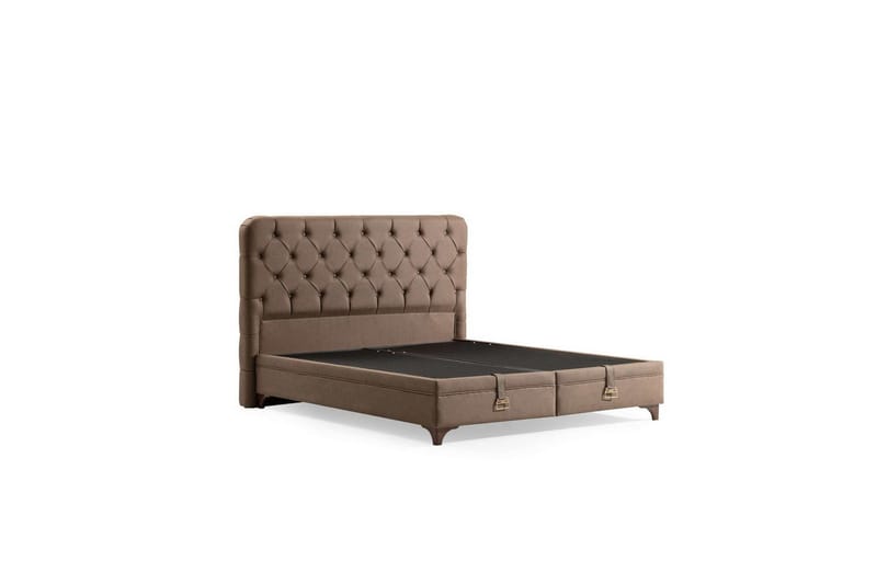 Subva Sengepakke Rammeseng 100x200 cm - Brun - Møbler - Senger - Rammeseng
