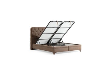 Subva Sengepakke Rammeseng 100x200 cm - Brun - Møbler - Senger - Rammeseng