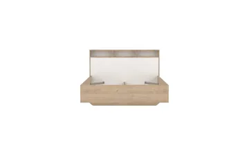 Sumita Sengeramme 140x190 cm - Natur/Hvit - Møbler - Senger - Sengeramme & sengestamme