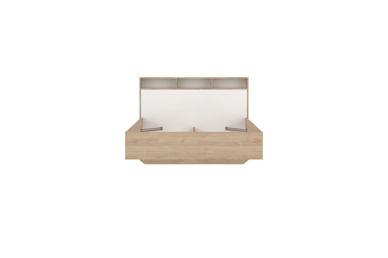 Sumita Sengeramme 140x190 cm - Natur/Hvit - Møbler - Senger - Sengeramme & sengestamme