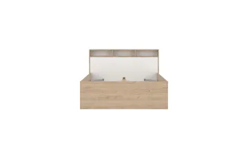 Sumita Sengeramme 140x190 cm - Natur/Hvit - Møbler - Senger - Sengeramme & sengestamme