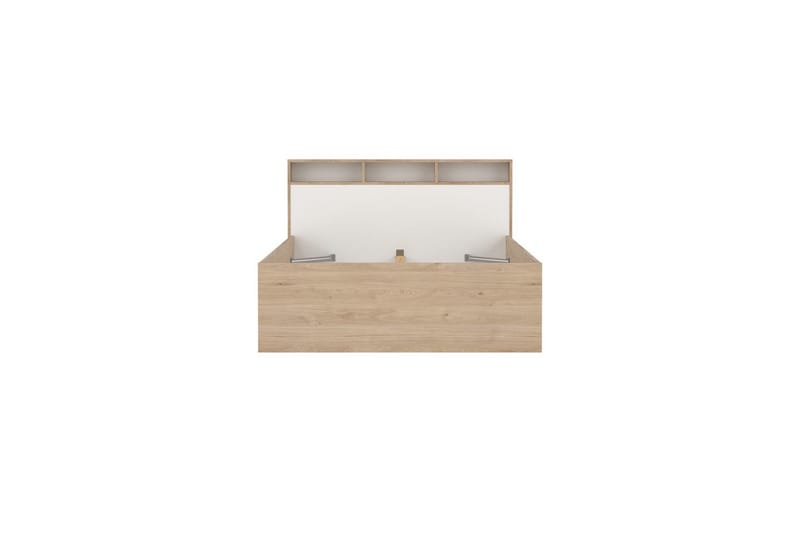 Sumita Sengeramme 140x190 cm - Natur/Hvit - Møbler - Senger - Sengeramme & sengestamme