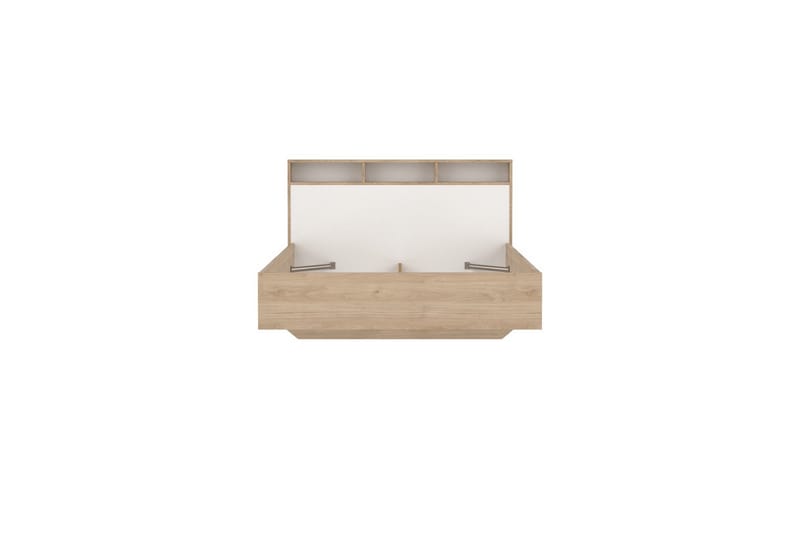 Sumita Sengeramme 140x190 cm - Natur/Hvit - Møbler - Senger - Sengeramme & sengestamme