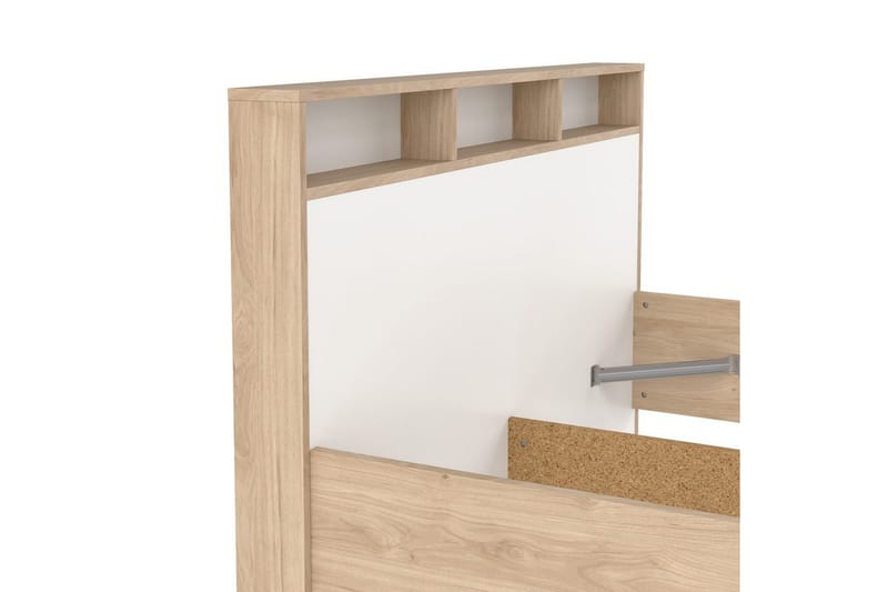 Sumita Sengeramme 140x190 cm - Natur/Hvit - Møbler - Senger - Sengeramme & sengestamme