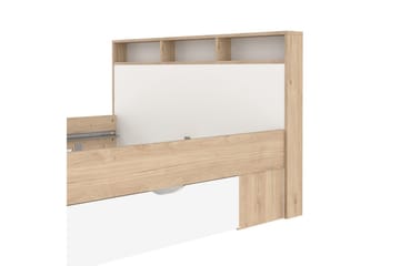 Sumita Sengeramme 140x200 cm - Natur/Hvit - Møbler - Senger - Sengeramme & sengestamme