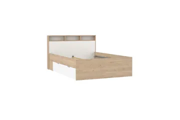 Sumita Sengeramme 140x200 cm - Natur/Hvit - Møbler - Senger - Sengeramme & sengestamme