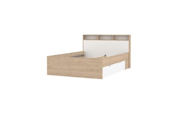 Sumita Sengeramme 140x200 cm - Natur/Hvit - Møbler - Senger - Sengeramme & sengestamme