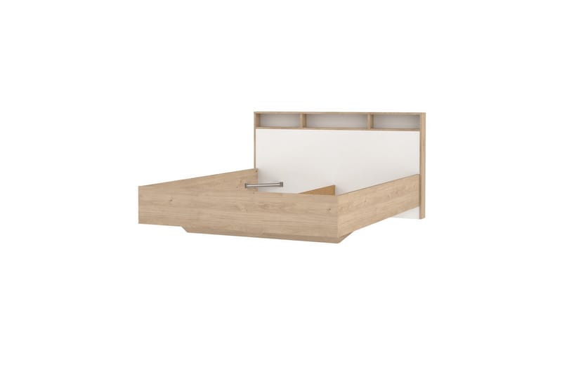 Sumita Sengeramme 160x200 cm, Natur/Hvit