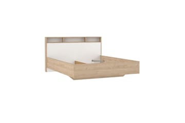 Sumita Sengeramme 160x200 cm - Natur/Hvit - Møbler - Senger - Sengeramme & sengestamme