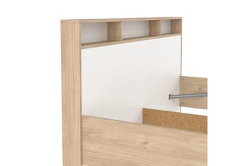 Sumita Sengeramme 160x200 cm - Natur/Hvit - Møbler - Senger - Sengeramme & sengestamme