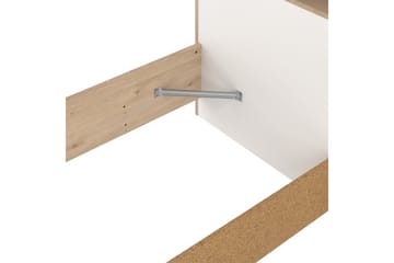 Sumita Sengeramme 160x200 cm - Natur/Hvit - Møbler - Senger - Sengeramme & sengestamme