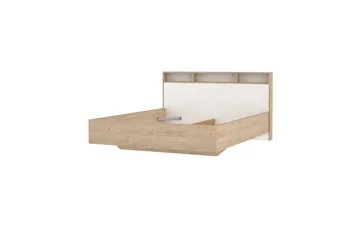 Sumita Sengeramme 160x200 cm - Natur/Hvit - Møbler - Senger - Sengeramme & sengestamme