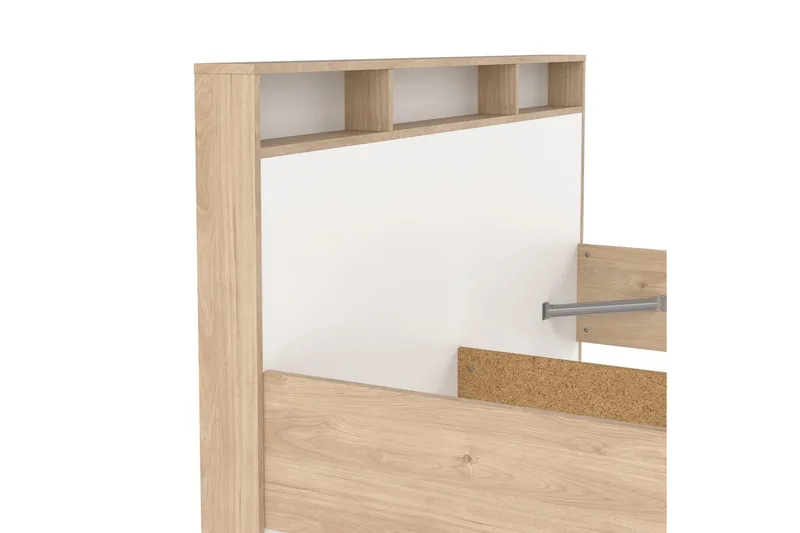 Sumita Sengeramme 160x200 cm - Natur/Hvit - Møbler - Senger - Sengeramme & sengestamme