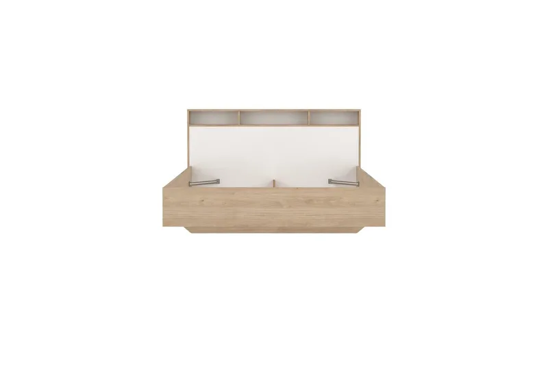 Sumita Sengeramme 160x200 cm - Natur/Hvit - Møbler - Senger - Sengeramme & sengestamme