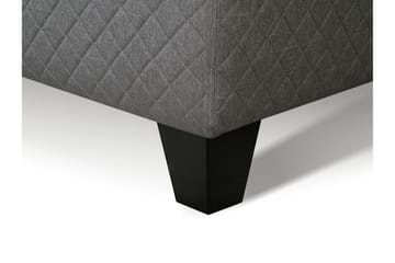 Sundborn kontinentalseng 160x200 cm - Grå - Møbler - Senger - Kontinentalsenger