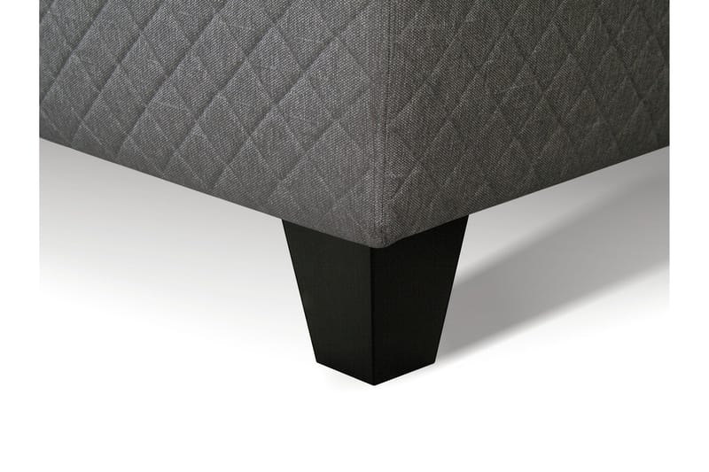 Sundborn kontinentalseng 160x200 cm - Grå - Møbler - Senger - Kontinentalsenger