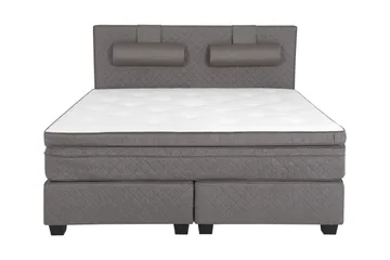 SLANT sengeben 7 cm 4-pakning metall - Grå