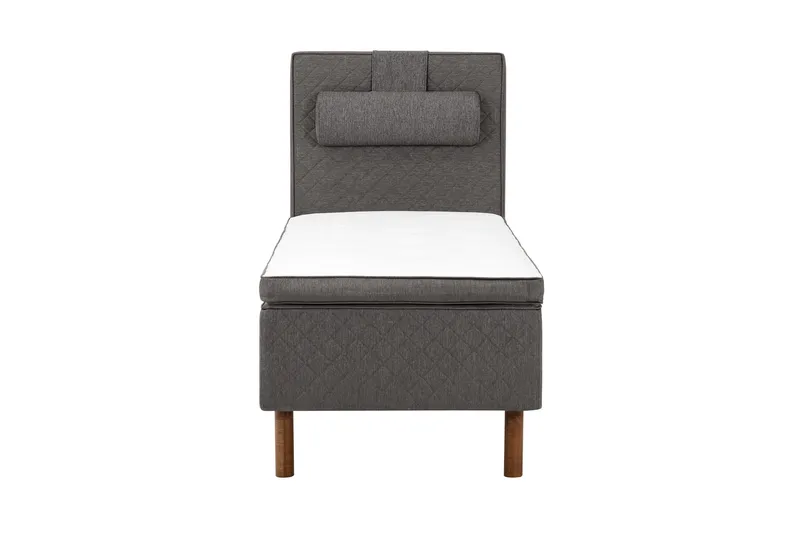 Sundborn Rammeseng 90x200 Grå, Lateks