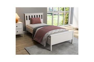 Sylven Sengeramme 90x190 cm - Natur/Hvit - Møbler - Senger - Sengeramme & sengestamme