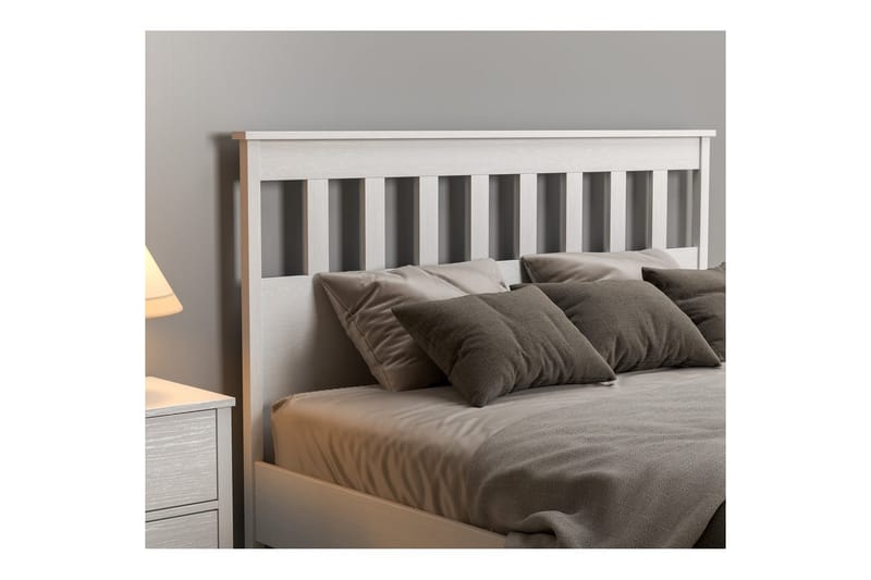 Sylven Sengeramme - Natur/Hvit - Møbler - Senger - Sengeramme & sengestamme