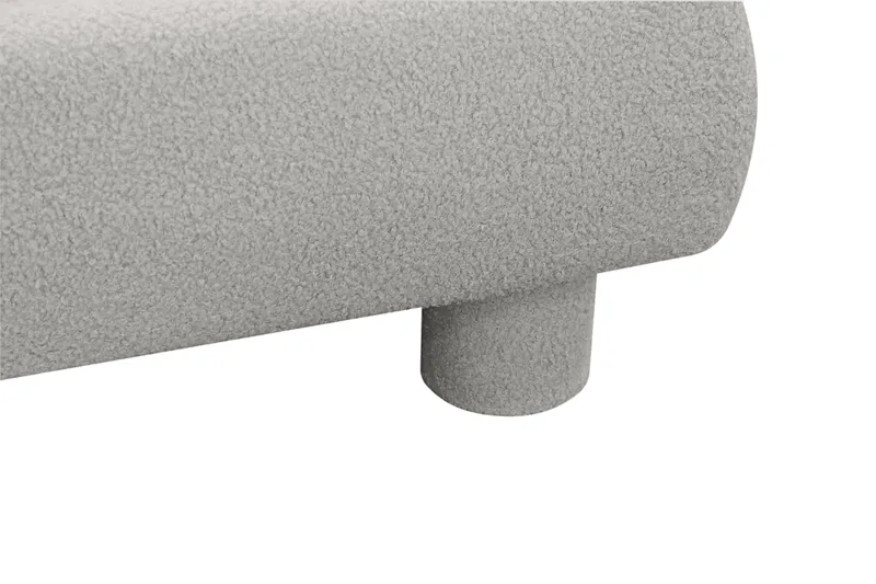 Teddy Komplett Sengpakke Sengeramme med Madrass 120x200 cm - Grå - Møbler - Senger - Rammeseng