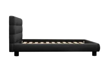 Teddy Komplett Sengpakke Sengeramme med Madrass 120x200 cm - Svart - Møbler - Senger - Dobbeltsenger