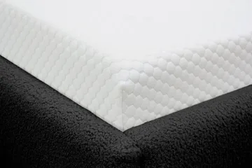 Teddy Komplett Sengpakke Sengeramme med Madrass 120x200 cm - Svart - Møbler - Senger - Dobbeltsenger