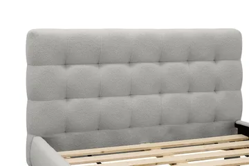 Teddy Komplett Sengpakke Sengeramme med Madrass 140x200 cm - Grå - Møbler - Senger - Rammeseng