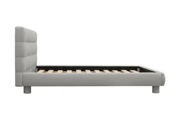 Teddy Komplett Sengpakke Sengeramme med Madrass 140x200 cm - Grå - Møbler - Senger - Rammeseng