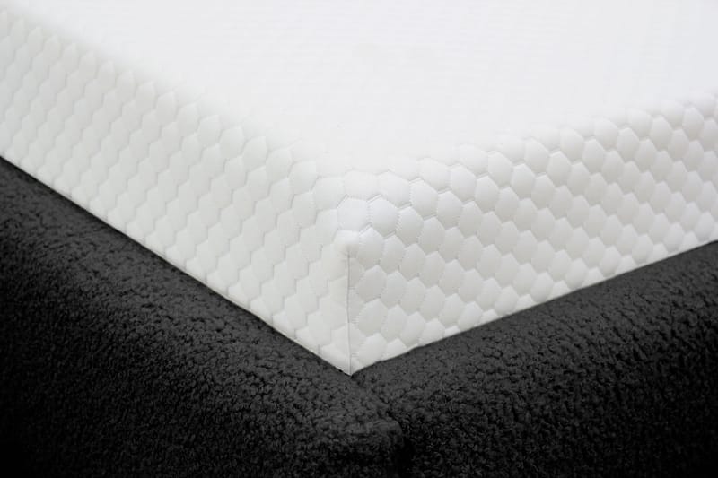 Teddy Komplett Sengpakke Sengeramme med Madrass 140x200 cm - Svart - Møbler - Senger - Rammeseng