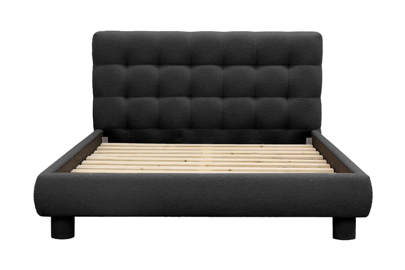 Teddy Komplett Sengpakke Sengeramme med Madrass 140x200 cm - Svart - Møbler - Senger - Rammeseng
