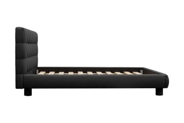 Teddy Komplett Sengpakke Sengeramme med Madrass 140x200 cm - Svart - Møbler - Senger - Komplett sengepakke