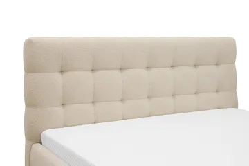Teddy Komplett Sengpakke Sengeramme med Madrass 160x200 cm - Beige - Møbler - Senger - Komplett sengepakke