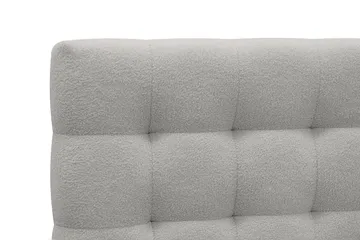 Teddy Komplett Sengpakke Sengeramme med Madrass 160x200 cm - Grå - Møbler - Senger - Dobbeltsenger