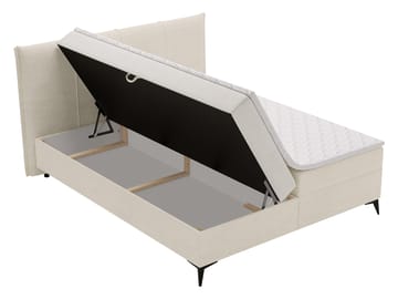 Thoros Komplett Sengepakke 180x200 cm Kontinentalseng med Oppbevaring - Brun - Møbler - Senger - Kontinentalsenger