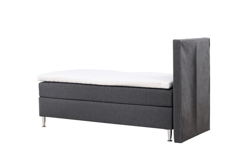 Toledo Sengepakke Kontinentalseng 90x200 cm - Mørk grå - Møbler - Senger - Kontinentalsenger