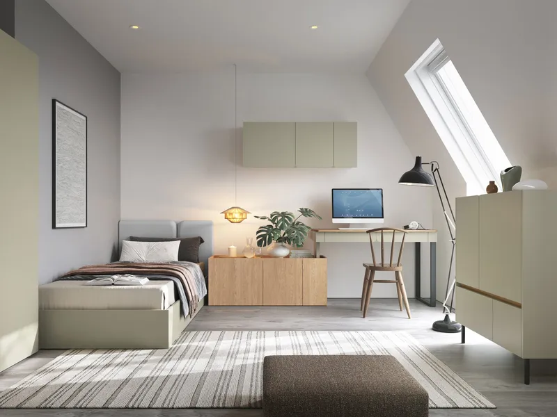 Travic Møbelsett for Soverom - Møbler - Senger - Møbelsett til soverom