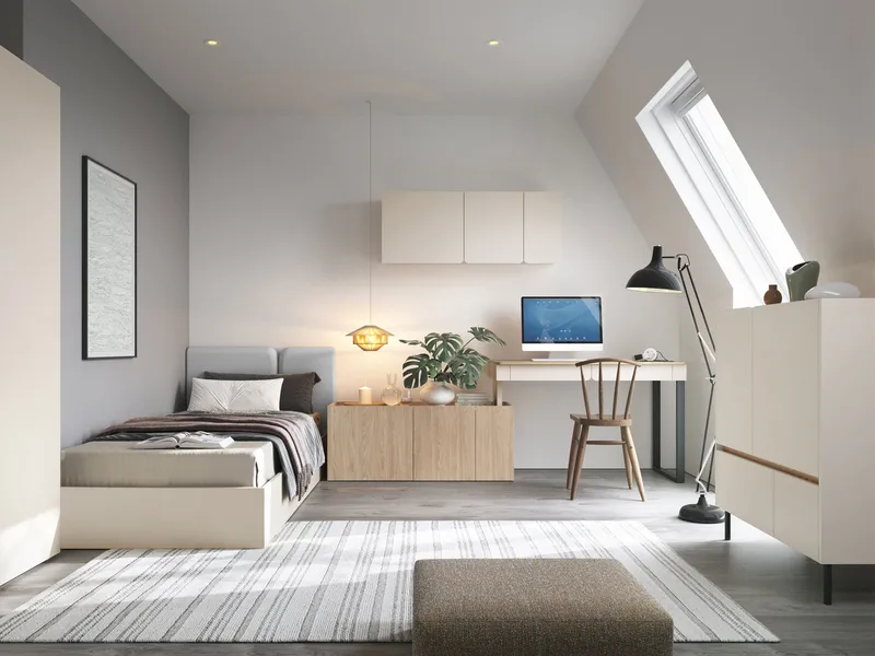 Travic Møbelsett for Soverom - Møbler - Senger - Møbelsett til soverom