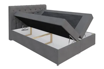 Undredal Kontinentalseng 140x200 - Hvit - Møbler - Senger - Kontinentalsenger