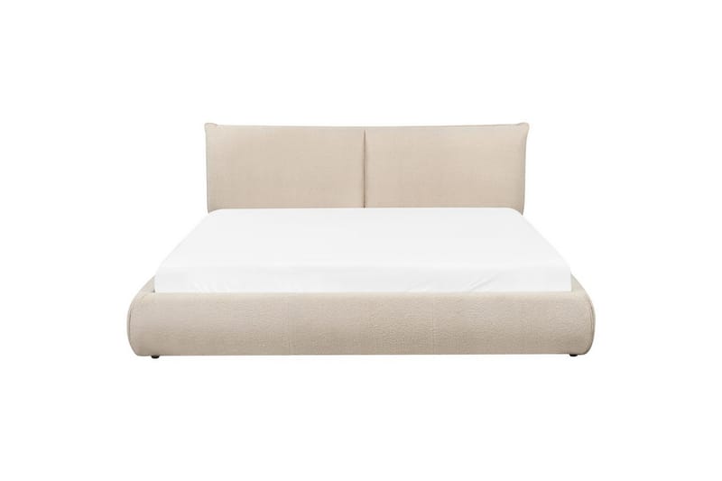 Vannmadrass Vinay - Lys beige/Bouclé, 180x200 cm - Møbler - Senger - Vannsenger