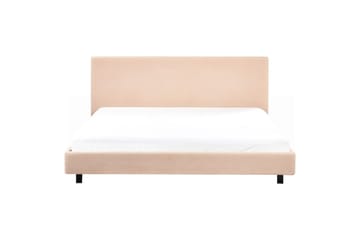 Vannseng Albi - Beige, svart/bouclé, 180x200 cm - Møbler - Senger - Vannsenger