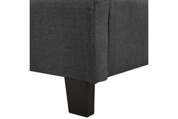 Vannseng La Rochelle - Mørkegrå, 180x200 cm - Møbler - Senger - Vannsenger