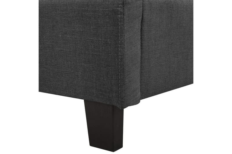 Vannseng La Rochelle - Mørkegrå, 180x200 cm - Møbler - Senger - Vannsenger